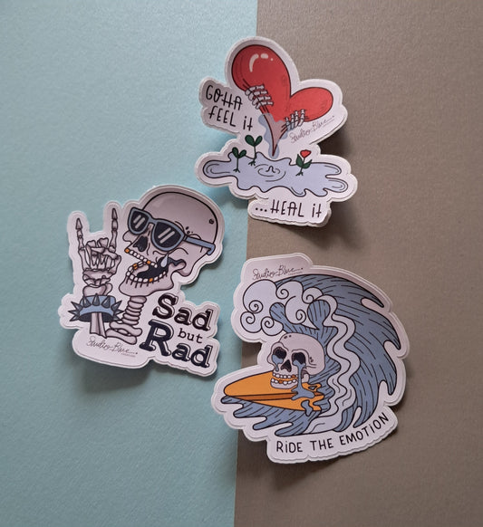 Emotional Bones Sticker pack