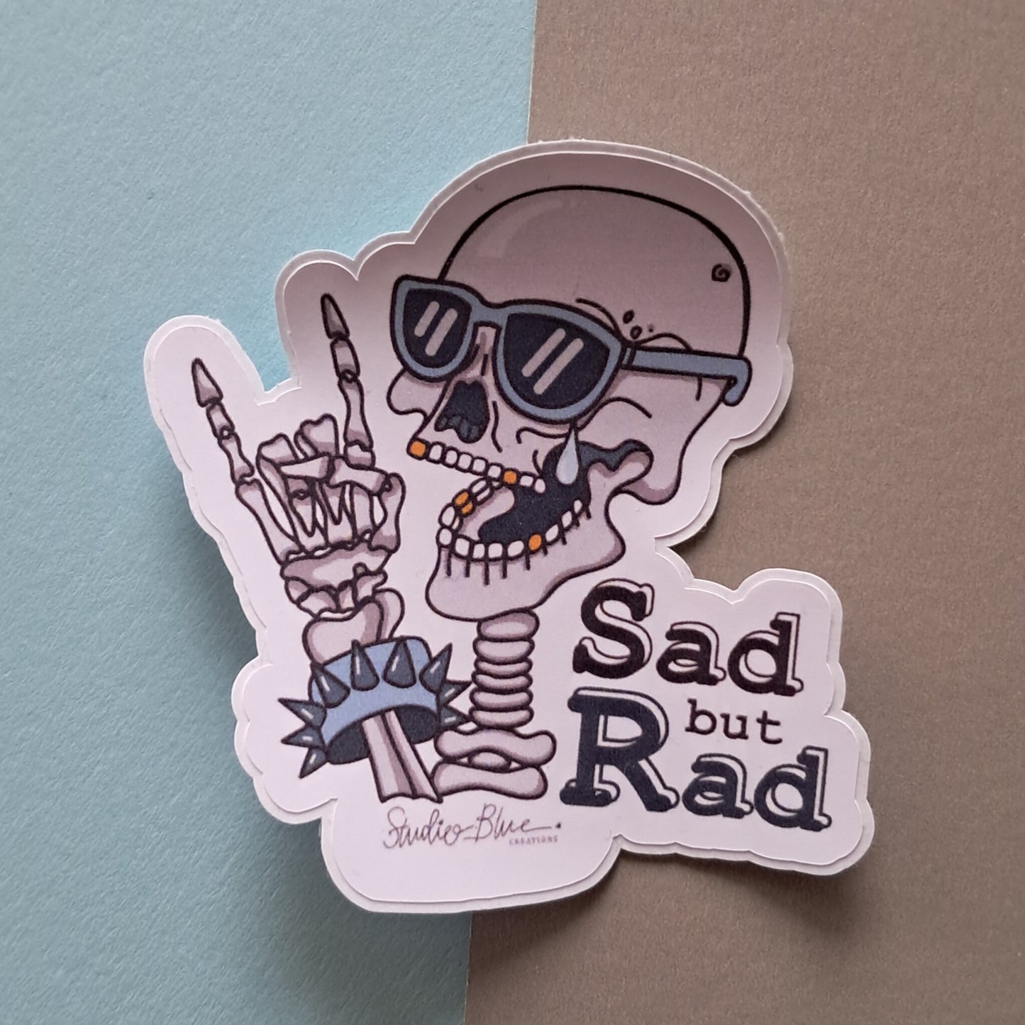 Sad But Rad Sticker pack