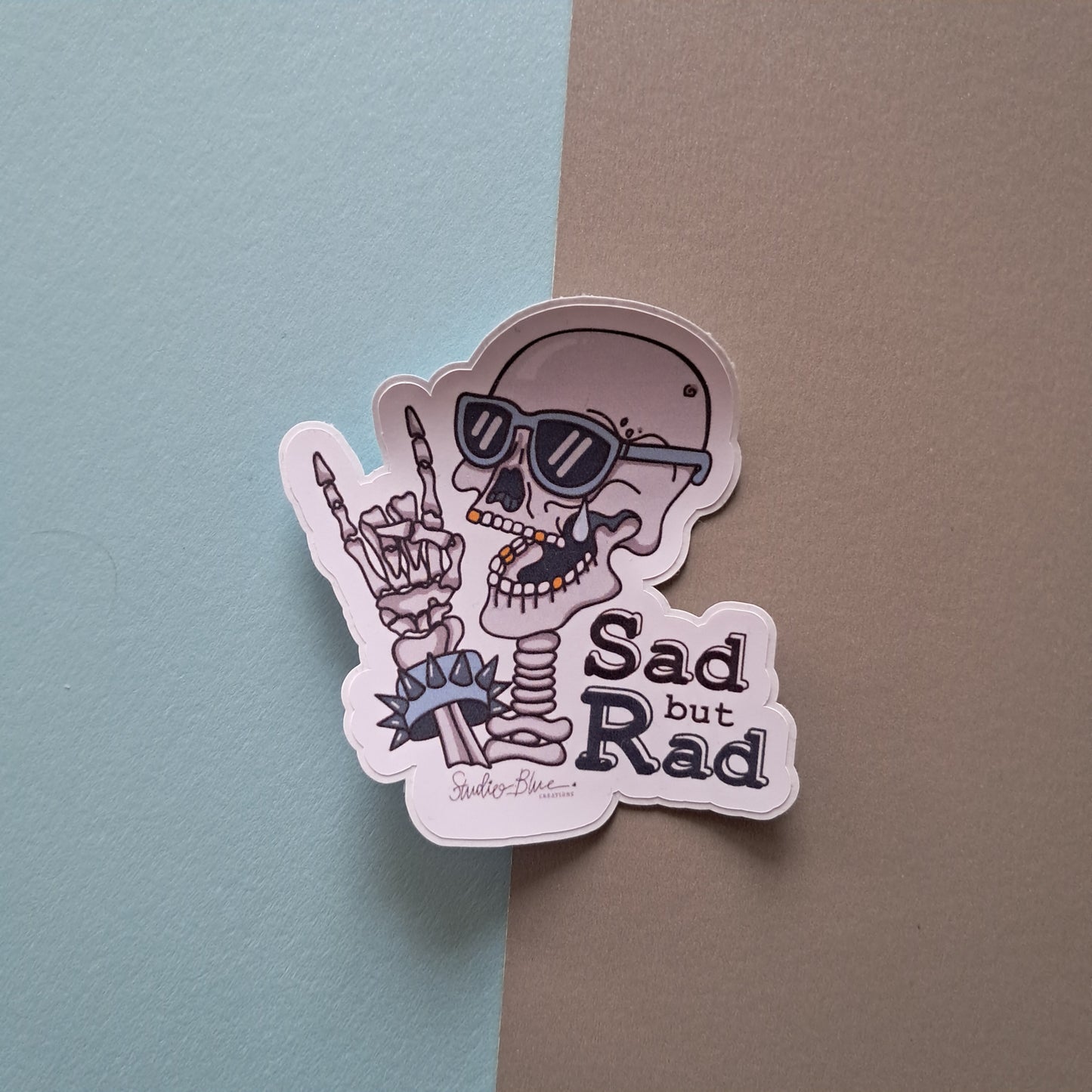 Sad but Rad sticker